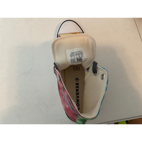 Converse Chuck Taylor All Star Pro High Tie Dye Color Pride Smiley M7 W9 A02028C - Picture 4 of 8